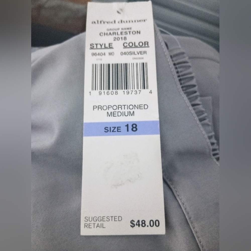NWT Alfred Dunner Comfort Waist Classic Fit Pant - Picture 7 of 9